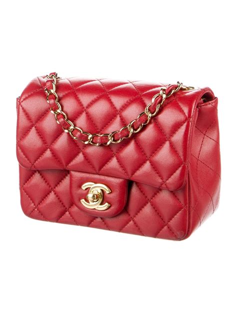 red chanel bag small|chanel mini crossbody bag.